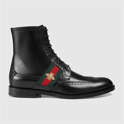 lether shoes gucci|Gucci leather shoes for men.